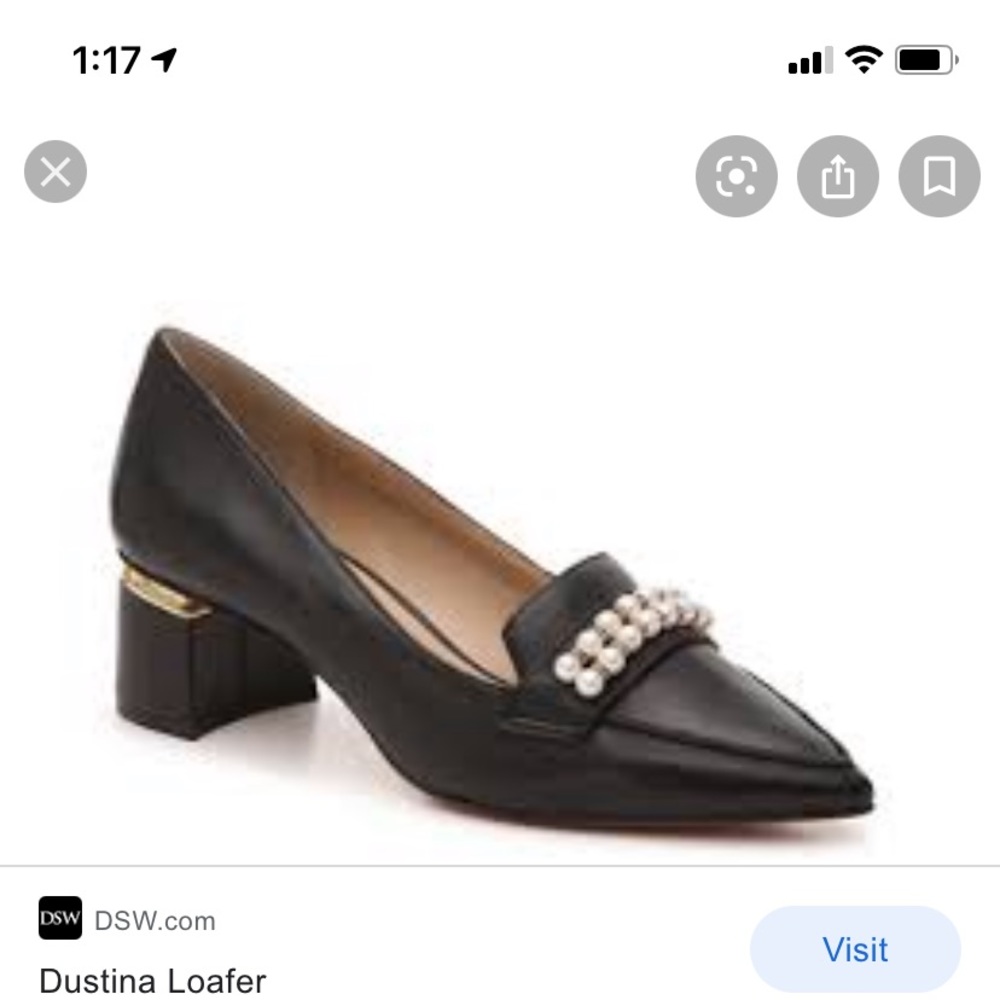 STUNNING BLACK DUSTINA LOAFER